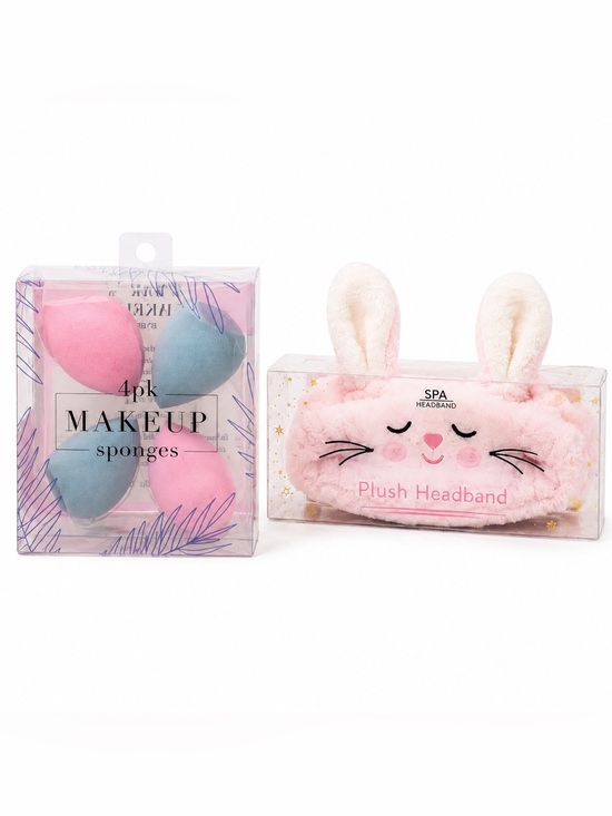 Accessories - NWOT Bundle Headhand + Makeup Sponges